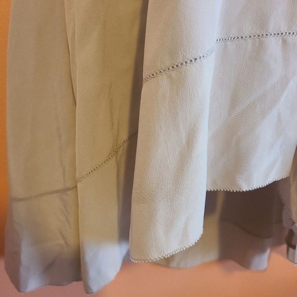 Aritzia Wilfred Lazare Silk Tan Dress XS - Picture 5 of 13